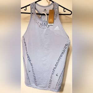 Adidas Tank Top, Large, Light Blue NWT